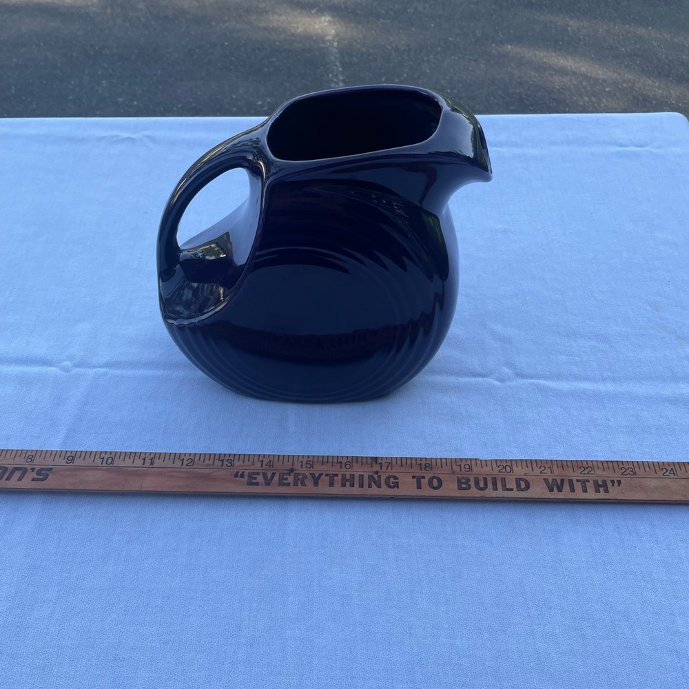 Fiesta Plum Large Disc Pitcher